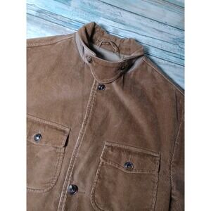Polo Ralph Lauren VTG Men's M Corduroy Dark Brown Sport Blazer/ Elbow patches